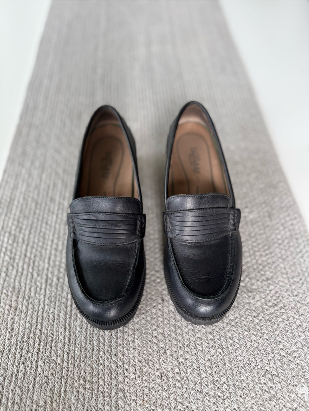 Eastland Newbury Black Genuine Leather Penny Loafers Size 7 - Picture 8 of 8
